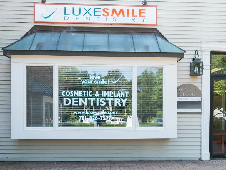 LuxeSmile Dentistry storefront in Pembroke, MA